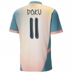 Günstige Fußballtrikots Manchester City Doku 11 Fourth trikot 2024-25 Kurzarm